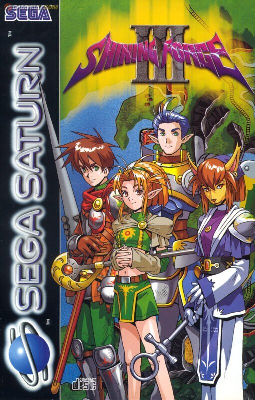 Shining Force III: Découvrant la Gloire sur Sega Saturn Shining Force III, RPG, Sega Saturn, tactique, personnages