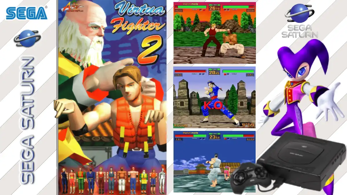 Virtua Fighter 2: Une Odyssée Rétro sur Sega Saturn 1 Virtua Fighter 2: Une Odyssée Rétro sur Sega Saturn