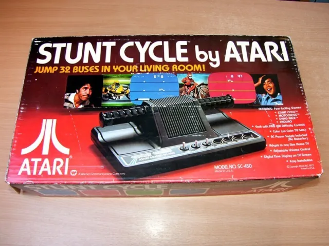 Console Stunt Cycle: Le Guide Ultime Pour les Fans Atari, Stunt Cycle, jeux vidéo, 1976, révolution