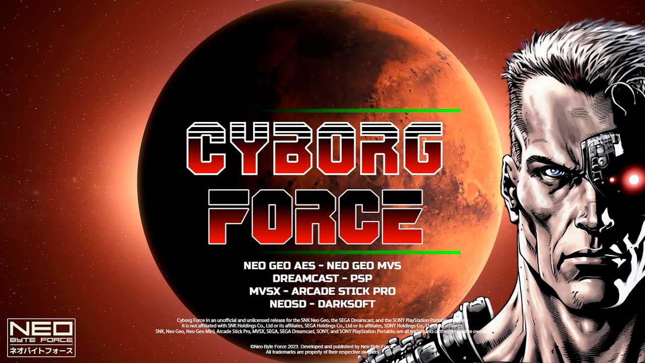 Cyborg Force : La Nouvelle Ère du Rétrogaming sur Consoles 1 Cyborg Force : La Nouvelle Ère du Rétrogaming sur Consoles, rétrogaming, Cyborg Force, Neo Geo, Dreamcast, arcade