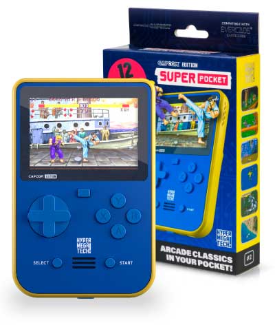 Hyper Mega Tech Super Pocket: Le Futur du Rétrogaming Hyper Mega Tech Super Pocket: Le Futur du Rétrogaming, Hyper Mega Tech Super Pocket, console rétro, Game Boy, retrogaming, Evercade