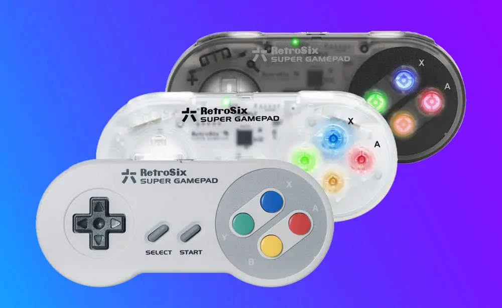 RetroSix Super GamePad : Révolution du Jeu SNES Rétro RetroSix Super GamePad, SNES, rétrogaming, contrôleur, jeu vidéo