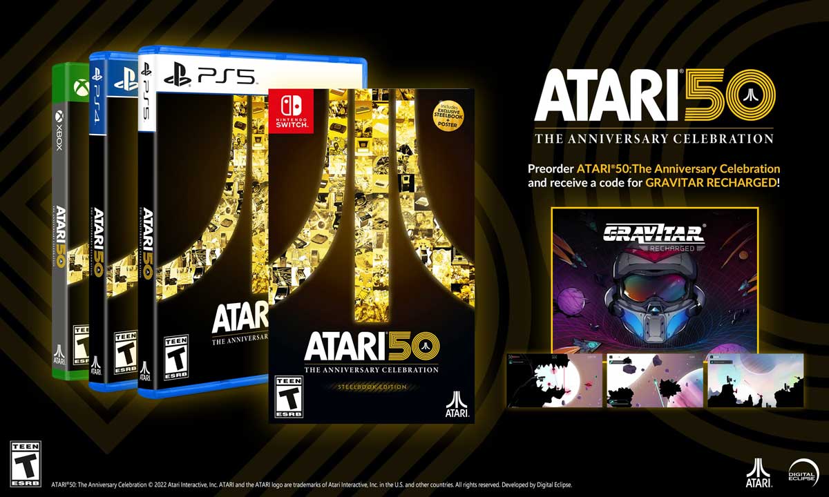 Atari 50: The Anniversary Celebration - L'Expansion avec 12 Nouveaux Jeux 1 Atari 50: The Anniversary Celebration - L'Expansion avec 12 Nouveaux Jeux, Atari 50, mise à jour, jeux classiques, compilation rétrogaming, homebrews