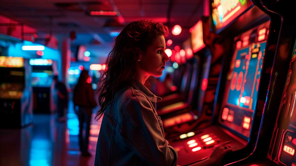 Le Charme Intemporel des Jeux Arcade Rétro 1 Le Charme Intemporel des Jeux d'Arcade Rétro, jeux d'arcade rétro, nostalgie, technologie moderne, simplicité ludique, culture du jeu