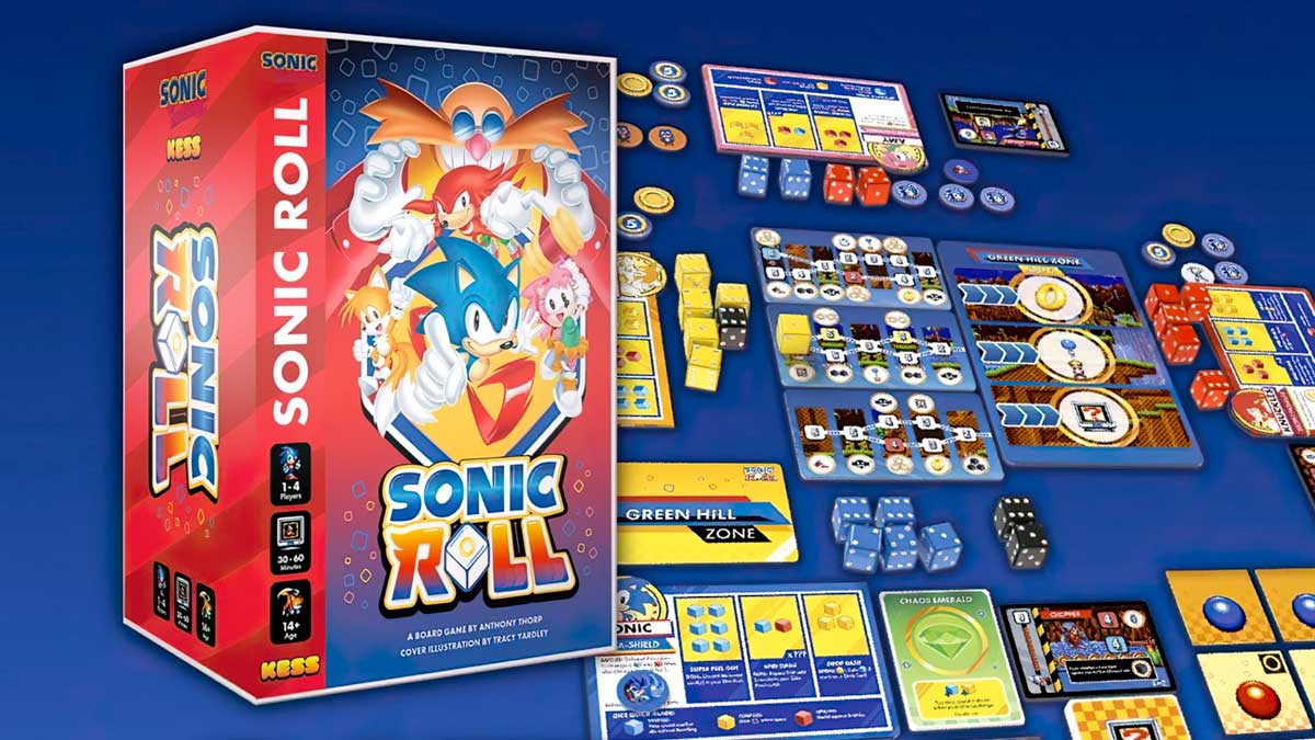 Sonic Roll : Le Nouveau Jeu de Société de KESS et SEGA 1 Sonic Roll : Le Nouveau Jeu de Société de KESS et SEGA, Sonic Roll, Jeux de société, Collaboration KESS SEGA, Héritage Sonic, Expérience de jeu unique