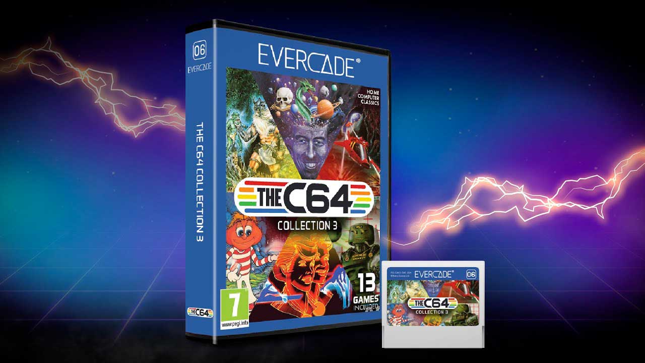 Evercade Annonce TheC64 Collection 3 1 Evercade Annonce TheC64 Collection 3 pour 2024, Evercade, TheC64 Collection 3, Rétrogaming, Commodore 64, Jeux classiques,