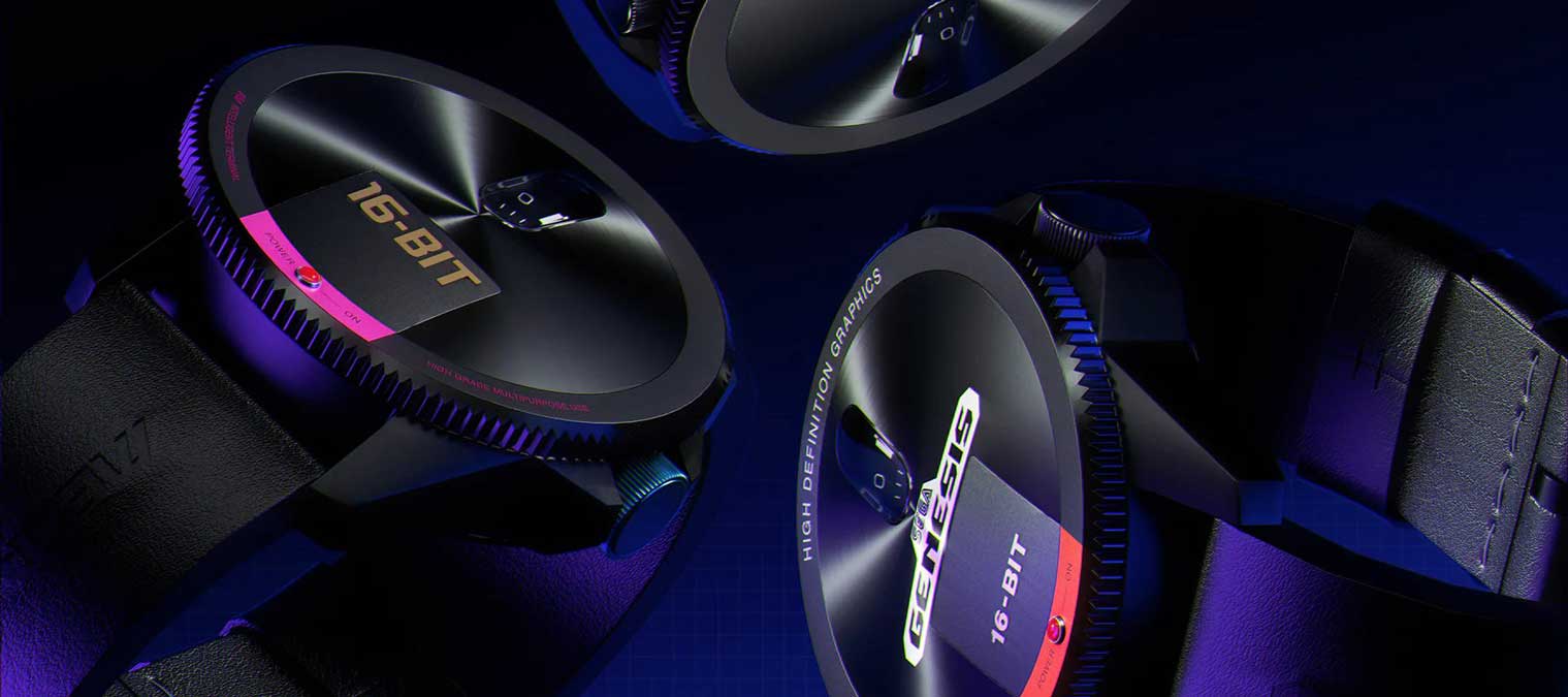 Montres Mega Drive par SEGA-Anicorn : Luxe Rétrogaming 1 Montres Mega Drive par SEGA-Anicorn : Luxe Rétrogaming, SEGA Mega Drive, Montres Anicorn, Rétrogaming, Luxe, Édition limitée,