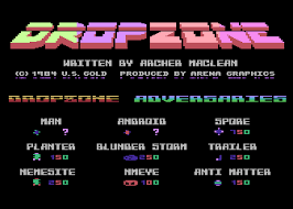 Dropzone sur Atari 800 : Plongée dans un Classique Légendaire Dropzone sur Atari 800 : Plongée dans un Classique Légendaire, Dropzone sur Atari 800 gameplay, Classique Dropzone sur Atari 800, Histoire de Dropzone sur Atari 800, Dropzone sur Atari 800 retrogaming, Impact de Dropzone sur Atari 800.