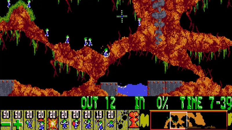 Lemmings sur Amiga 500 : Un Chef-d'Œuvre du Jeu de Réflexion Lemmings sur Amiga 500 : Un Chef-d'Œuvre du Jeu de Réflexion, Lemmings sur Amiga 500, Stratégie Lemmings, Puzzle Lemmings, Niveaux Lemmings, Classique Amiga 500 Lemmings