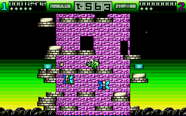Nebulus sur Amiga 500 : Une Révolution dans le Jeu Vidéo Nebulus sur Amiga 500 : Une Révolution dans le Jeu Vidéo, Nebulus sur Amiga 500, jeu d'action Nebulus, Nebulus gameplay, rétrogaming Nebulus, Nebulus Amiga 500 graphismes