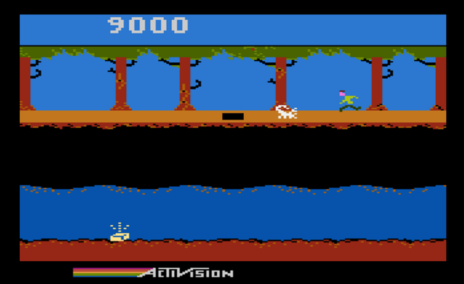 Pitfall II: Lost Caverns sur Atari 800: Un Voyage dans le Temps des Jeux de Plateforme Pitfall II Lost Caverns sur Atari 800: Un Voyage dans le Temps des Jeux de Plateforme