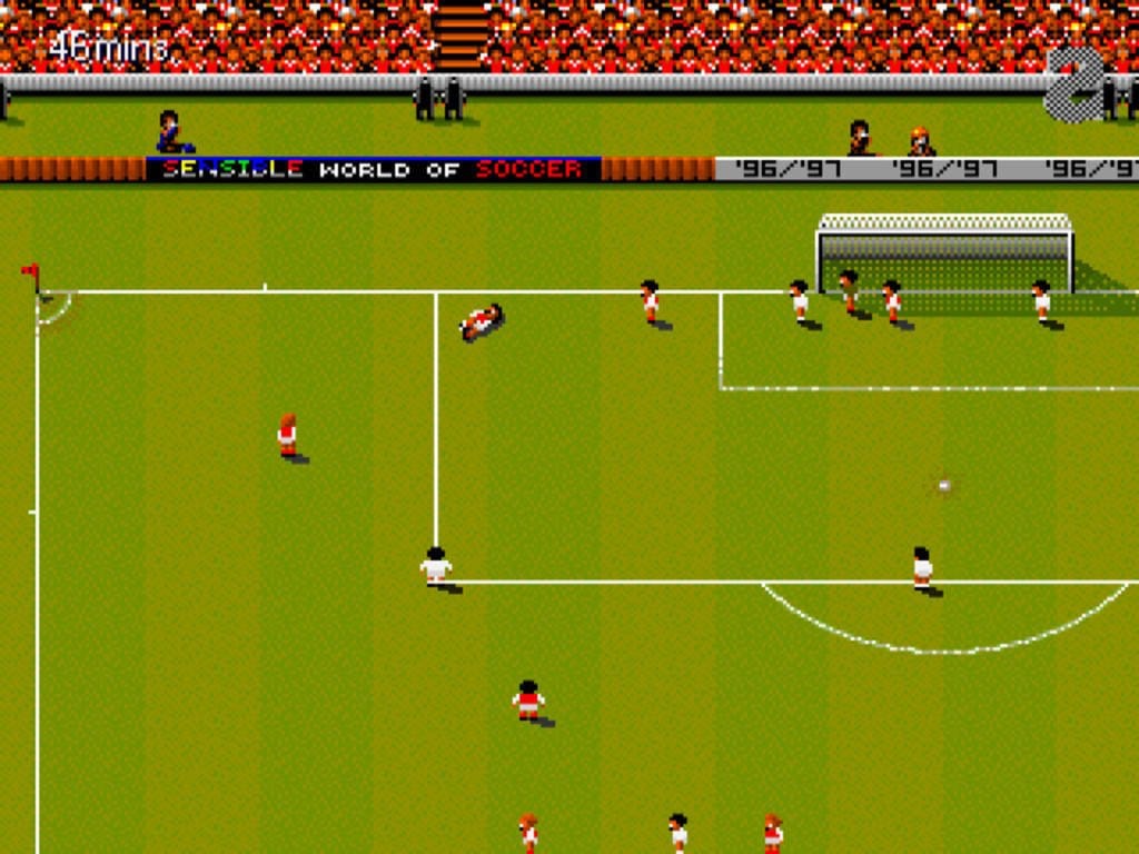 Sensible Soccer sur Amiga 500 : Légende du Football Sensible Soccer sur Amiga 500 : Légende du Football, Sensible Soccer sur Amiga 500, football virtuel, jeu rétro, Amiga 500, classique du gaming