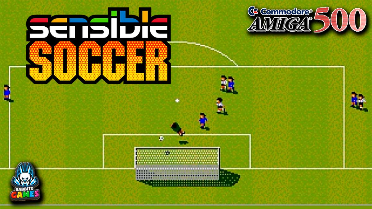 Sensible Soccer sur Amiga 500 : Légende du Football, Sensible Soccer sur Amiga 500, football virtuel, jeu rétro, Amiga 500, classique du gaming
