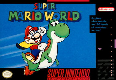Super Mario World sur la Super Nintendo Super Mario World sur la Super Nintendo