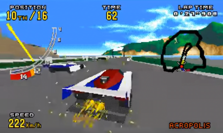 Virtua Racing sur Sega 32X : Redécouverte d'un Classique de la Course 3D Virtua Racing : Redécouverte d'un Classique de la Course 3D, Virtua Racing sur Sega 32X, Virtua Racing, Sega 32X, rétrogaming, jeux de course 3D, innovation technologique