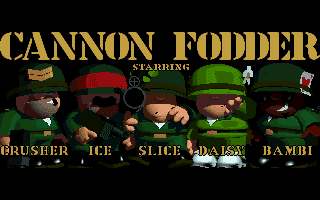 Cannon Fodder sur Amiga CD32 : Redécouvrez un Classique ! Cannon Fodder sur Amiga CD32 : Redécouvrez un Classique !