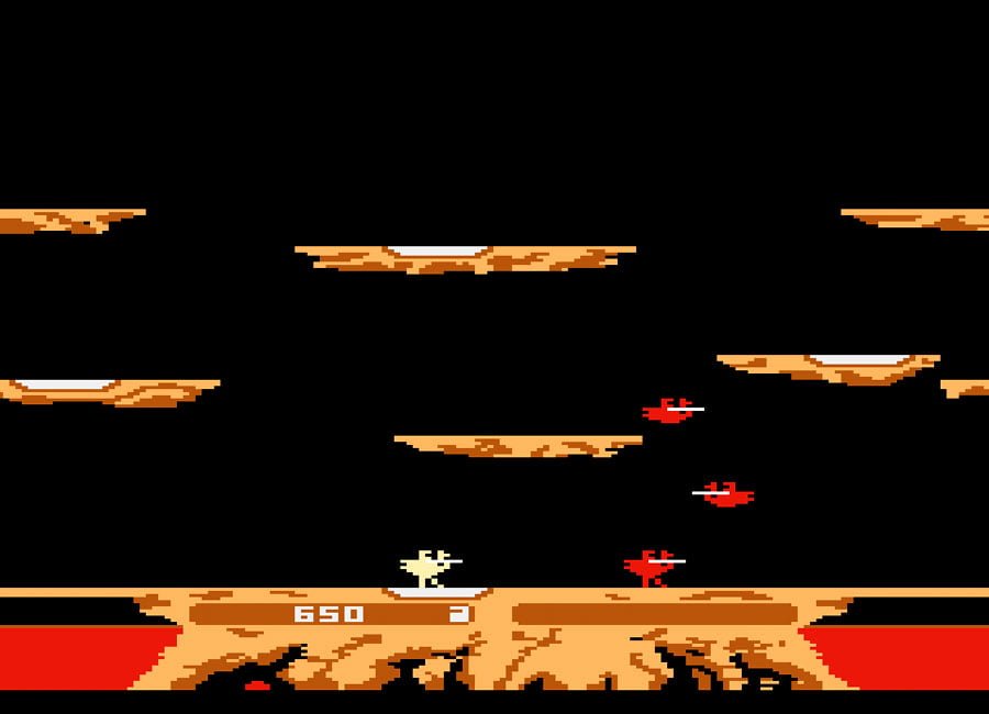 Joust sur Atari 800 : Un Classique du Rétrogaming Joust sur Atari 800 : Un Classique du Rétrogaming, Joust sur Atari 800, gameplay Joust Atari 800, rétrogaming Joust sur Atari 800, multijoueur Joust Atari 800, classique Joust sur Atari 800