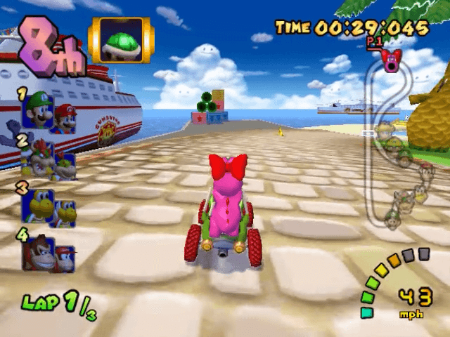 Mario Kart Double Dash : 20 Ans de Révolution et d'Innovation Mario Kart Double Dash : 20 Ans de Révolution et d'Innovation, Mario Kart Double Dash, GameCube, 20e anniversaire, Gameplay innovant, Héritage du jeu vidéo,