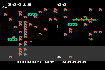 Millipede sur Atari 800 : Un Classique Intemporel Millipede sur Atari 800 : Un Classique Intemporel, Centipede