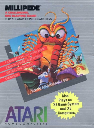 Millipede sur Atari 800 : Un Classique Intemporel Millipede sur Atari 800 : Un Classique Intemporel