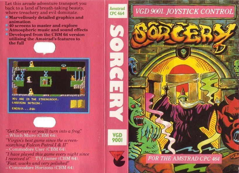 Sorcery on Amstrad CPC: An Unforgettable Adventure Game Sorcery on Amstrad CPC: An Unforgettable Adventure Game, Sorcery on Amstrad CPC, Adventure Sorcery Amstrad, Retrogaming Sorcery CPC, Sorcery gameplay Amstrad, Classic Sorcery CPC