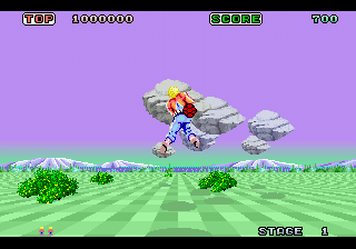 Space Harrier sur Sega 32X : Redécouverte d'un Classique du Tir en 3D Space Harrier sur Sega 32X : Redécouverte d'un Classique du Tir en 3D