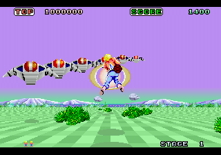 Space Harrier sur Sega 32X : Redécouverte d'un Classique du Tir en 3D Space Harrier sur Sega 32X : Redécouverte d'un Classique du Tir en 3D