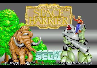 Space Harrier sur Sega 32X : Redécouverte d'un Classique du Tir en 3D Space Harrier sur Sega 32X : Redécouverte d'un Classique du Tir en 3D