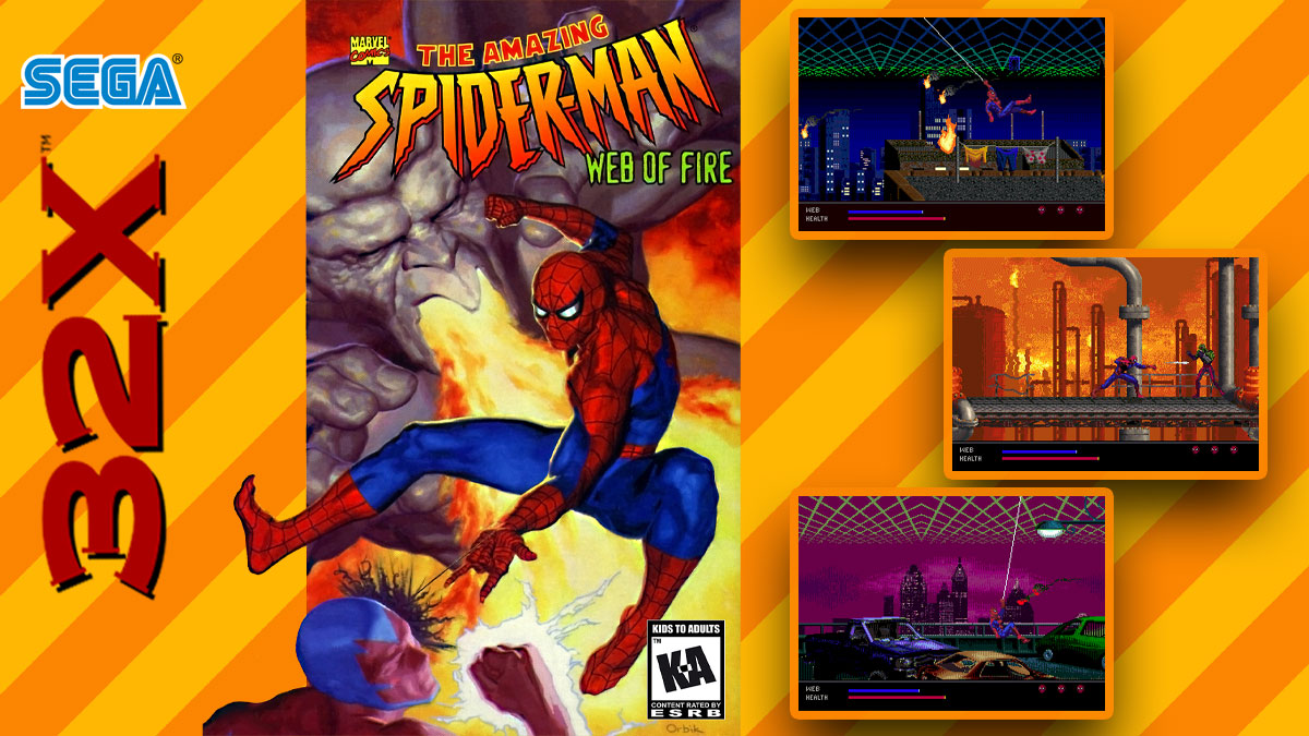 Spider-Man Web of Fire sur Sega 32X : Un Classique du Rétrogaming 1 Spider-Man Web of Fire sur Sega 32X : Un Classique du Rétrogaming
