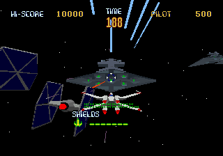 Star Wars Arcade sur Sega 32X : Retour dans une Galaxie Lointaine Star Wars Arcade sur Sega 32X : Retour dans une Galaxie Lointaine