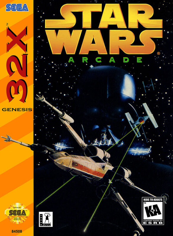 Star Wars Arcade sur Sega 32X : Retour dans une Galaxie Lointaine Star Wars Arcade sur Sega 32X : Retour dans une Galaxie Lointaine