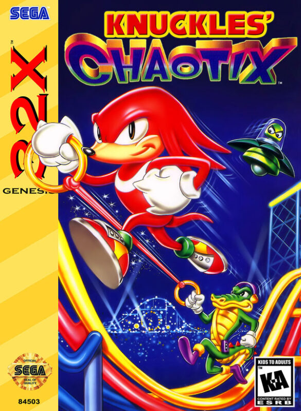 Knuckles' Chaotix sur Sega 32X : Redécouvrez un Classique Révolutionnaire du Rétrogaming ! Knuckles' Chaotix sur Sega 32X : Redécouvrez un Classique Révolutionnaire du Rétrogaming !