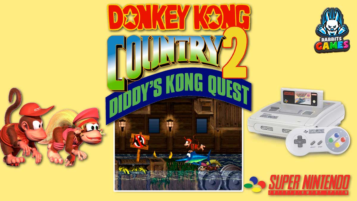 Top 10 des meilleurs jeux Super Nintendo Joyaux du Rétrogaming Revivez l'Épopée: Donkey Kong Country 2 sur la Super Nintendo Déchaîne l'Aventure, Donkey Kong Country 2 sur la Super Nintendo, gameplay innovant, bande-son mémorable, défis captivants, compagnons animaux, exploration et secrets