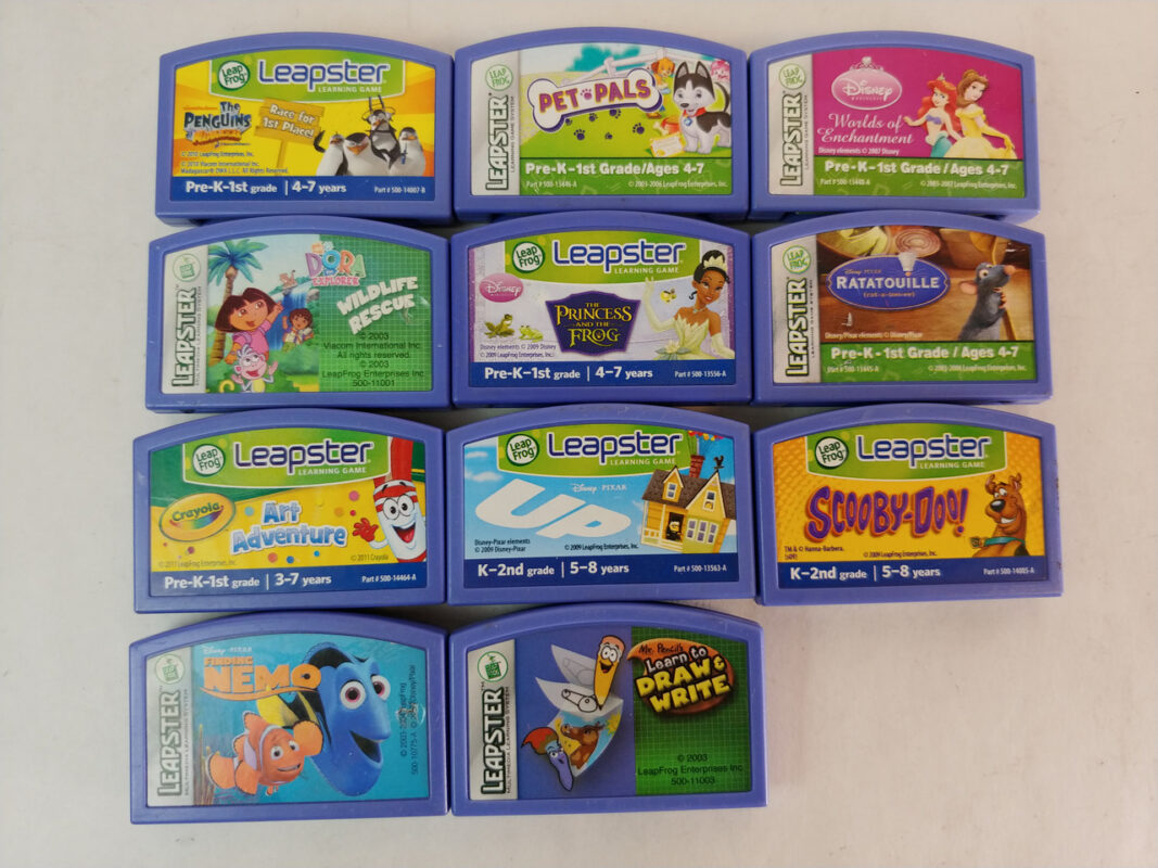 Pack ROMs Leapster : Un Voyage dans le Temps du Jeu Éducatif Pack ROMs Leapster : Un Voyage dans le Temps du Jeu Éducatif