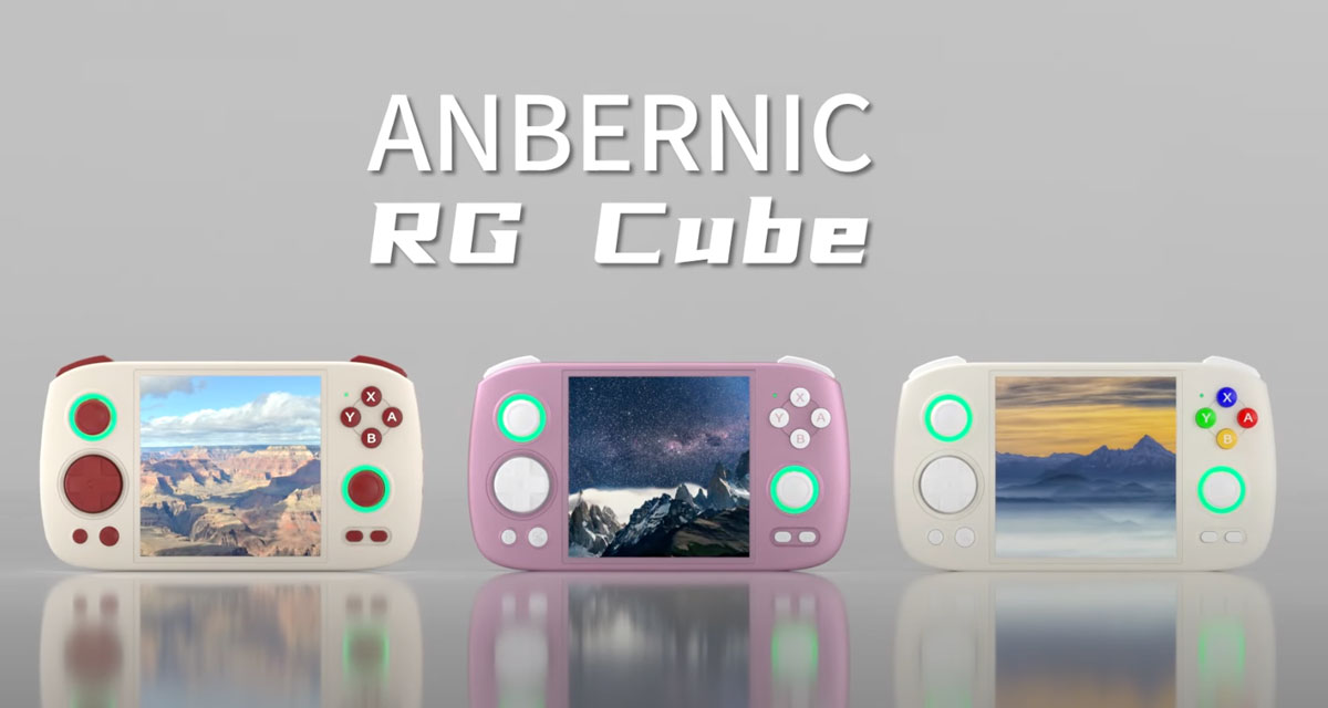 Anbernic RG Cube : Une Révolution du Rétrogaming Portable Anbernic RG Cube : Une Révolution du Rétrogaming Portable