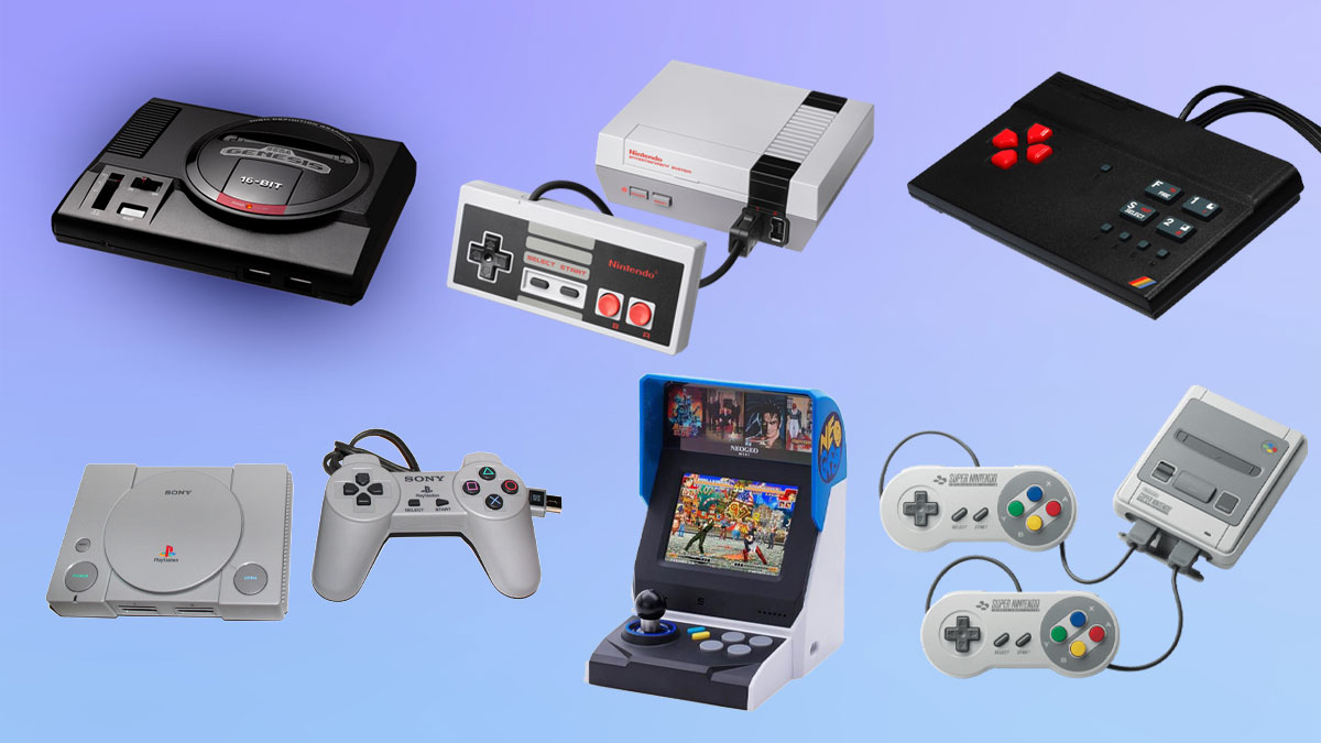 Les 6 meilleures consoles de jeux rétro 2024 1 Les 6 meilleures consoles de jeux rétro 2024, meilleures consoles de jeux rétro, SNES Classic Mini, Sega Genesis Mini, NES Classic Mini, PlayStation Classic, ZX Spectrum Vega