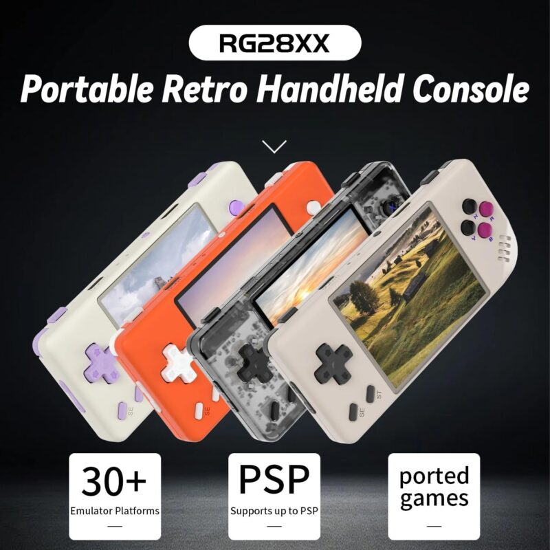 Anbernic RG28XX : Une Console Rétro avec Écran Haute Qualité Anbernic RG28XX : Une Console Rétro avec Écran Haute Qualité