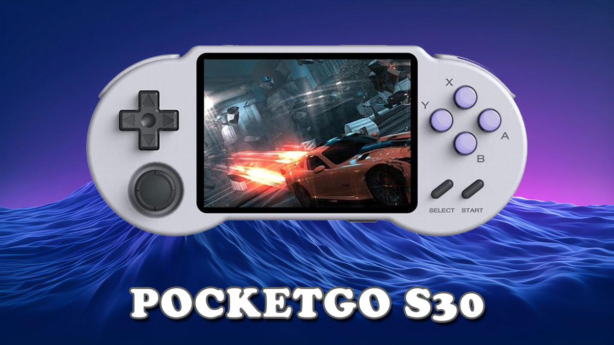 La Console Portable PocketGo S30 : Expérience rétro ultime 1 La Console Portable PocketGo S30 : Expérience rétro ultime, console portable PocketGo S30, rétrogaming, émulateurs, jeux rétro, design classique