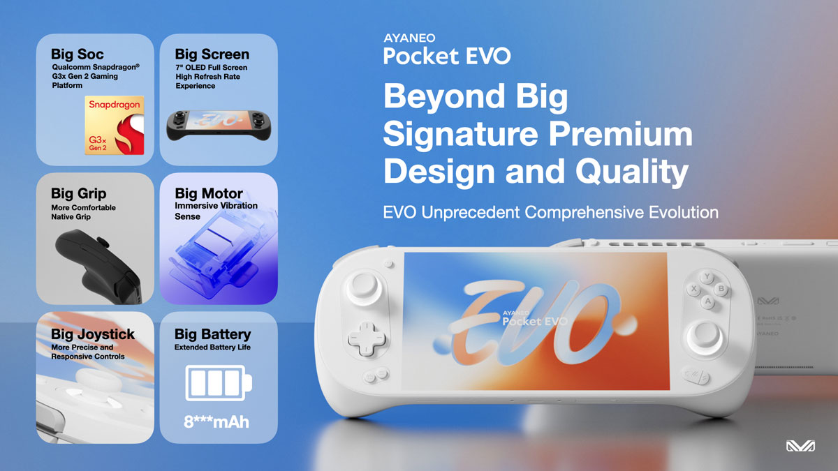 Révolutionnez Votre Expérience de Jeu Portable avec l'AYANEO Pocket EVO et Ses Performances Inégalées Révolutionnez Votre Expérience de Jeu Portable avec l'AYANEO Pocket EVO et Ses Performances Inégalées