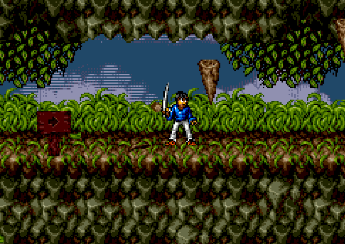 Ninjas Kick Back sur Super Nintendo Ninjas Kick Back sur Super Nintendo