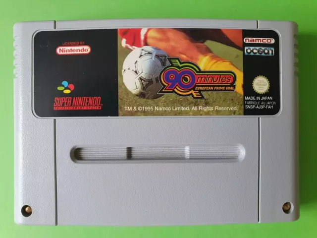 Plongée dans le Monde de 90 Minutes European Prime Goal sur SNES 7 Plongée dans le Monde de 90 Minutes European Prime Goal sur SNES
