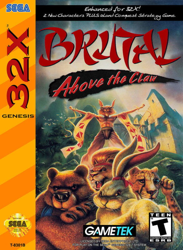 Brutal Above the Claw sur Sega 32X : Un Voyage Épique dans l'Arène des Combats Brutal Above the Claw sur Sega 32X : Un Voyage Épique dans l'Arène des Combats
