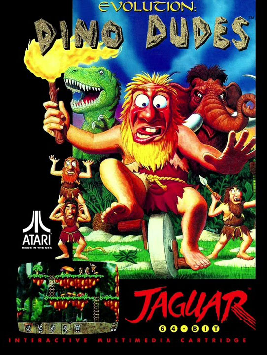 Voyage au cœur de l'évolution avec Evolution Dino Dudes sur Atari Jaguar Voyage au cœur de l'évolution avec Evolution Dino Dudes sur Atari Jaguar