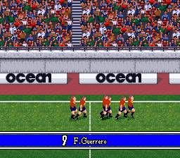 Plongée dans le Monde de 90 Minutes European Prime Goal sur SNES Plongée dans le Monde de 90 Minutes European Prime Goal sur SNES