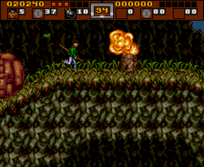 Ninjas Kick Back sur Super Nintendo Ninjas Kick Back sur Super Nintendo