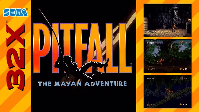 Pitfall The Mayan Adventure sur Sega 32X : Une Épopée Inoubliable dans les Ruines Mayas 1 Pitfall The Mayan Adventure sur Sega 32X : Une Épopée Inoubliable dans les Ruines Mayas