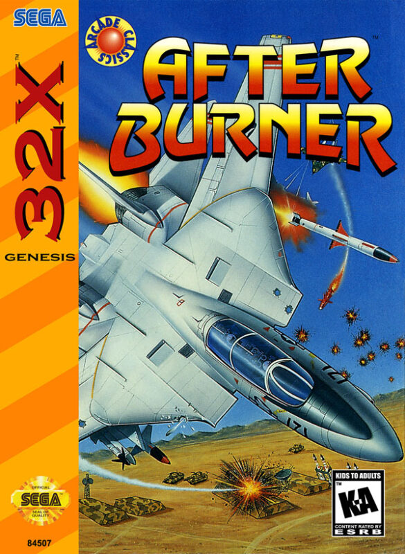 After Burner Complete sur Sega 32X : Plongée dans l'Univers des Combats Aériens Épiques After Burner Complete sur Sega 32X : Plongée dans l'Univers des Combats Aériens Épiques