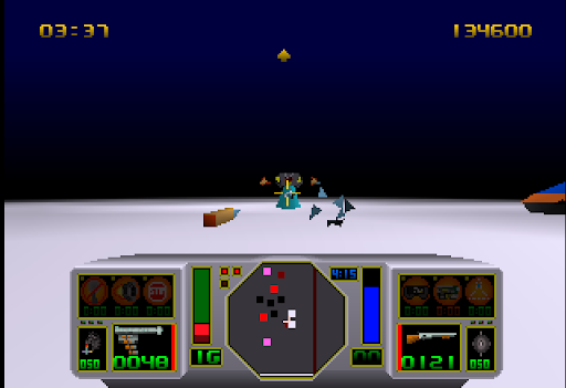 Air Cars sur Atari Jaguar un classique du combat de véhicules post-apocalyptique Air Cars sur Atari Jaguar un classique du combat de véhicules post-apocalyptique
