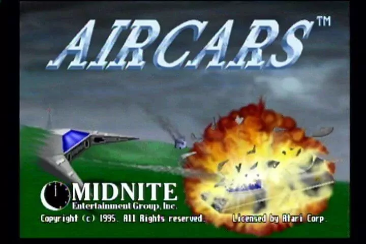 Air Cars sur Atari Jaguar un classique du combat de véhicules post-apocalyptique Air Cars sur Atari Jaguar un classique du combat de véhicules post-apocalyptique