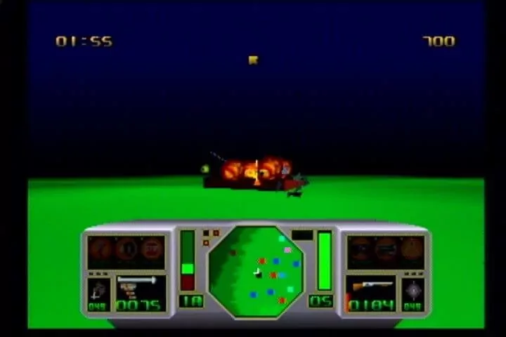 Air Cars sur Atari Jaguar un classique du combat de véhicules post-apocalyptique Air Cars sur Atari Jaguar un classique du combat de véhicules post-apocalyptique